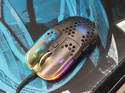 わずか56gのゲーミングマウス「MZ1 - Zy's Rail」がXtrfyから