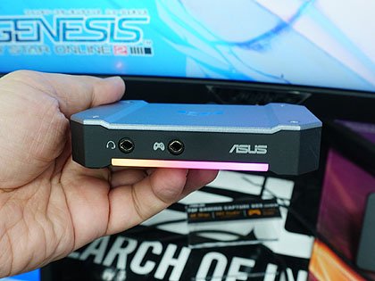 ASUS TUF GAMINGのキャプチャボックスが発売、4K/30fpsストリーミング