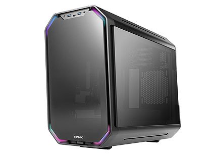 Antec PCケース ブラック 強化ガラス ANTEC FLUX PRO フルタワーPCケース 強化ガラスパネル・木材