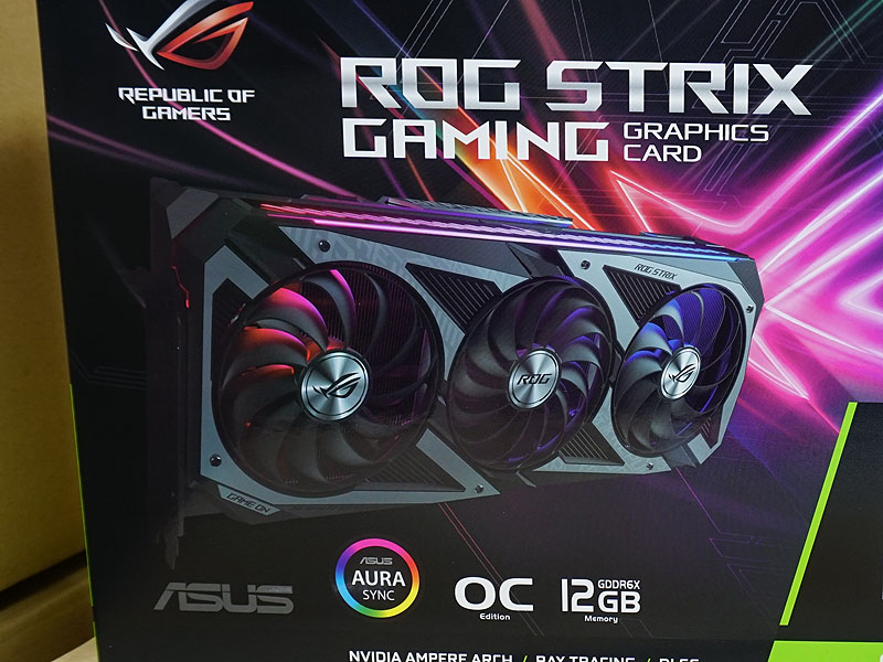 ASUS「ROG-STRIX-RTX3080TI-O12G-GAMING」
