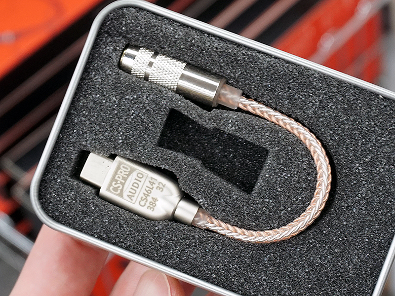 USB Type-C ポータブルDAC(CS46L41/384kHz/32bit) DN-916047