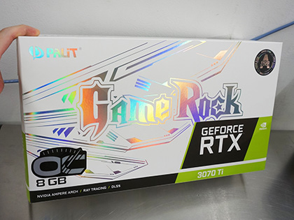 PalitのGeForce RTX 3070 Tiは2製品、89,800円の最安モデルなど