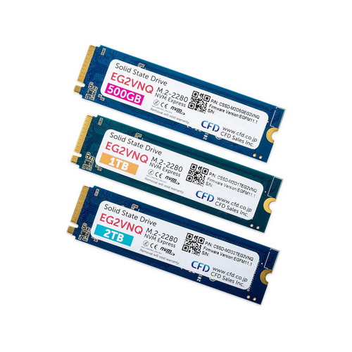 リード最大7,000MB/sのゲーミングSSDに4TBモデルが登場！「CFD販売」の