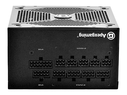 Apexgamingのフルモジュラー式電源が発売、80PLUS GOLD認証で10年保証