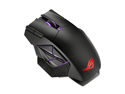 ASUSの有線+無線マウス「ROG Spatha X」が発売、6個のサイドボタンを