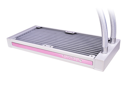 キュートデザインの水冷クーラー「PINKFLOW 240」が入荷、ヘッド部には