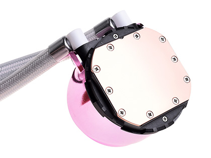 キュートデザインの水冷クーラー「PINKFLOW 240」が入荷、ヘッド