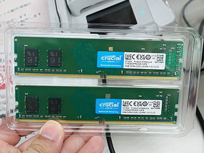 CrucialのDDR4-3200/2666メモリが入荷、計3モデル - AKIBA PC Hotline!