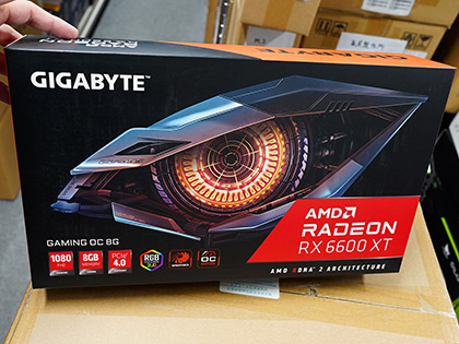 GIGABYTEのRadeon RX 6600 XTは3製品、いずれも3連ファン仕様 - AKIBA
