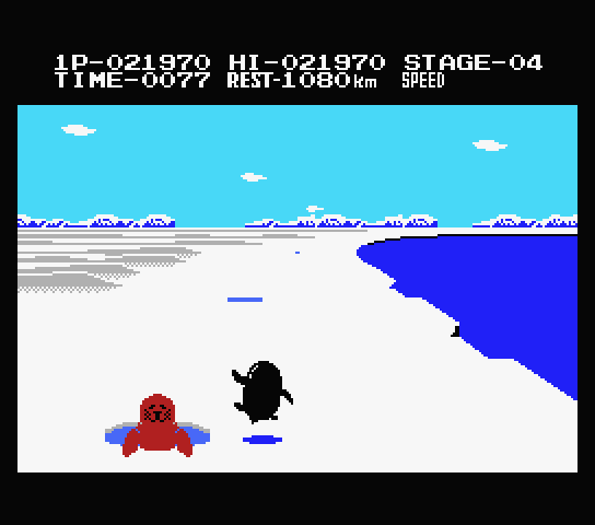 コナミのMSX向け教育シリーズ第1弾 『けっきょく南極大冒険』 - AKIBA