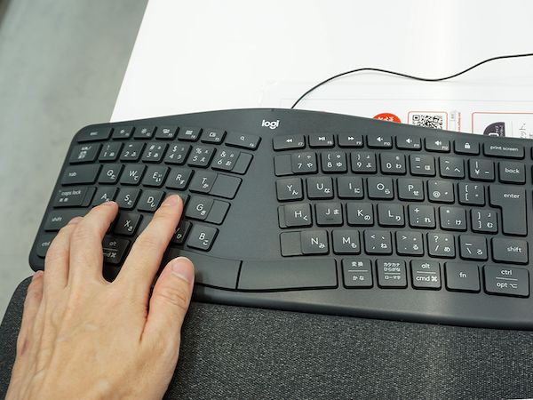 Logicool K860 エルゴノミックキーボード パームレスト付き 手首の疲れを軽減するロジクールのエルゴノミックキーボードが発売