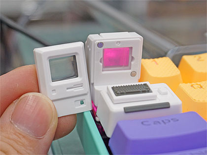レトロコンピューターを意識した可愛らしいキーキャップ「Old Computer