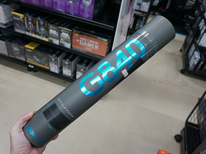 ロジクールの大判マウスパッド「G840」が発売、幅は900mm - AKIBA PC