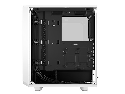 Fractal Designのコンパクトミドルタワー「Meshify 2 Compact」に白色