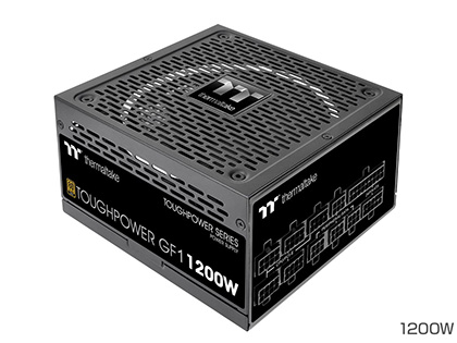 10年保証付きのThermaltake製電源「TOUGHPOWER GF1 ARGB GOLD」に大 