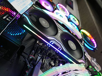 240mmサイズの2連型ファンが770円！ツクモでセール中 （取材中に見つけ