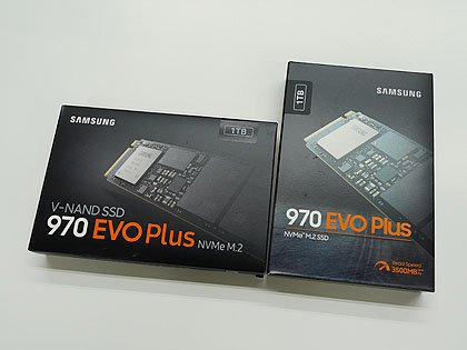Samsung SSD「970 EVO Plus」の新パッケージが入荷、コントローラーも
