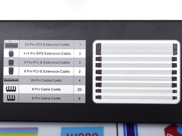 ThermaltakeのPC電源用延長ケーブルが8日発売、スリーブタイプでカラー