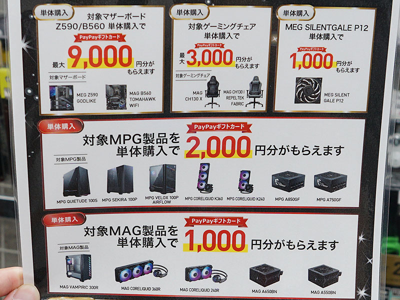 対象製品