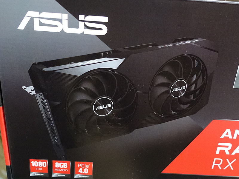 ASUS「DUAL-RX6600-8G」