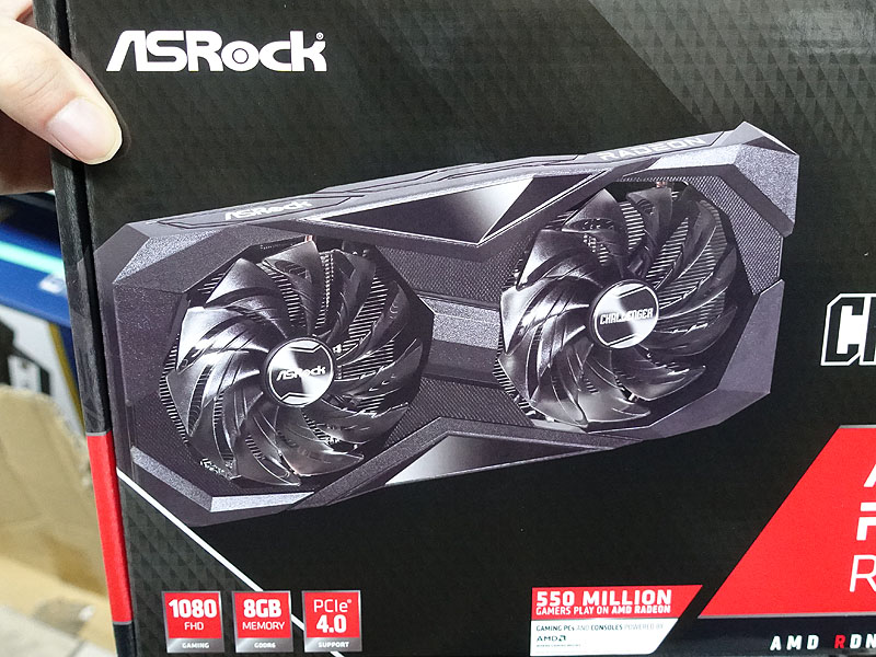 ASRock「RX6600 CLD 8G」