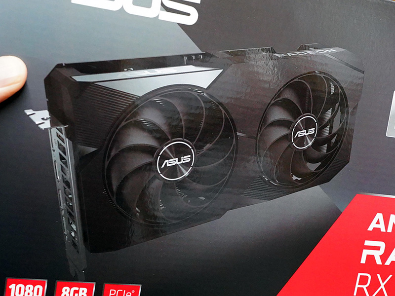 ASUS　DUAL-RX6600-O8G