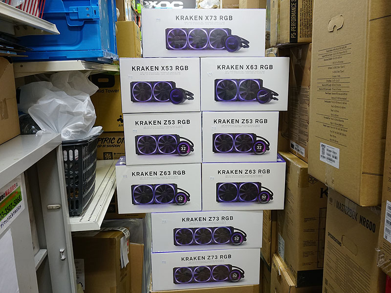 Kraken Z-3 RGBとKraken X-3 RGB