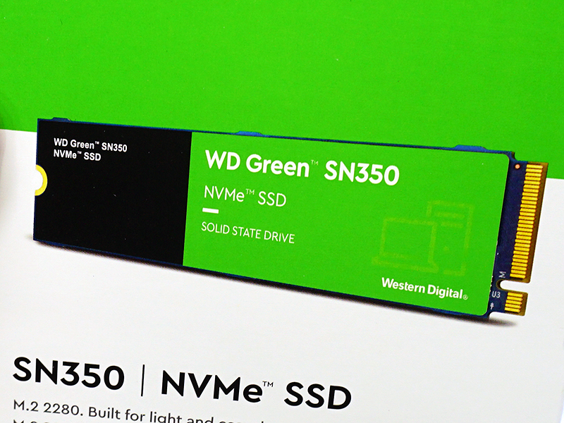WD Green SN350の新モデル