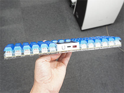 M5Stack Core2を使ったキーボード自作キット「AZ-M5ortho」、M5Stackで