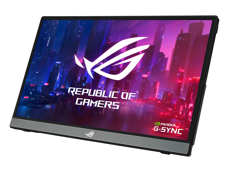 左が「ROG Strix XG16AHPE」、右が「ROG Strix XG16AHPE-W」