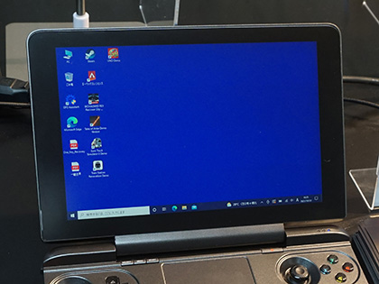 携帯ゲーム機風のWindows PC「GPD WIN Max 2021」が発売、Core