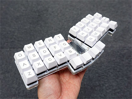 Kalam KohaKorn 自作キーボード 34キーの小型キーボード自作キット「EndZone34」が店頭入荷