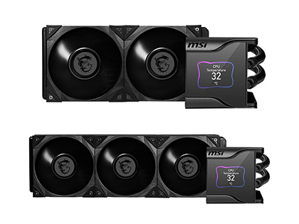 2.4型液晶を備えた水冷キット「MEG CORELIQUID S」が発売、サイズ別に2