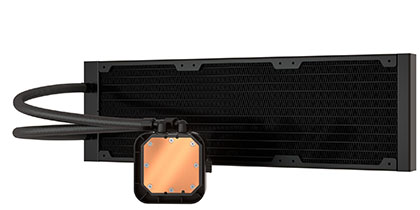 2.1インチ液晶を備えたCORSAIRの水冷CPUクーラー「iCUE ELITE LCD」が