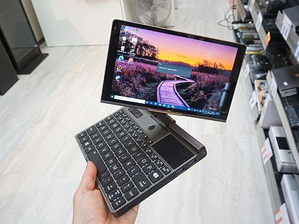 8インチUMPC「GPD Pocket3」の展示スタート、タブレットスタイルでも
