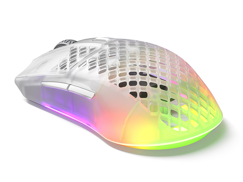 無線モデルのカラーバリエーション「Aerox 3 Wireless Ghost 2022 Edition」