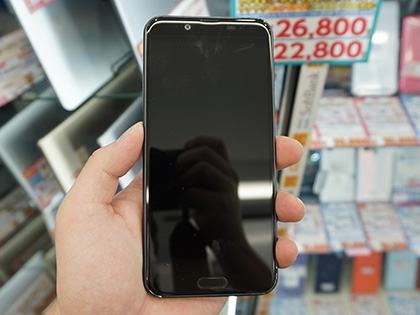 シャープの5.5型スマホ「AQUOS sense2 SH-01L」が4,980円！Cランク品が