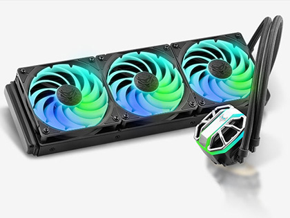 ゲーミングPC用 CPU/水冷クーラー/メモリー/マザーボードセット ASCII.jp：水冷とDDR5メモリーがセットになったプレミアムマザー