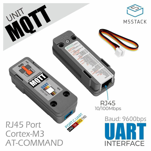 M5Stack用 RJ45ポート付MQTTユニット(APM32F103)(M5STACK-U129)