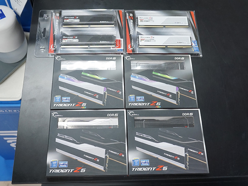 G.SkillのDDR5メモリ「Ripjaws S5」「Trident Z5」「Trident Z5 RGB」が一部ショップに入荷