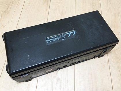 MSX-Write内蔵でプリンタも一体化したMSX2パソコン「SANYO PHC-77