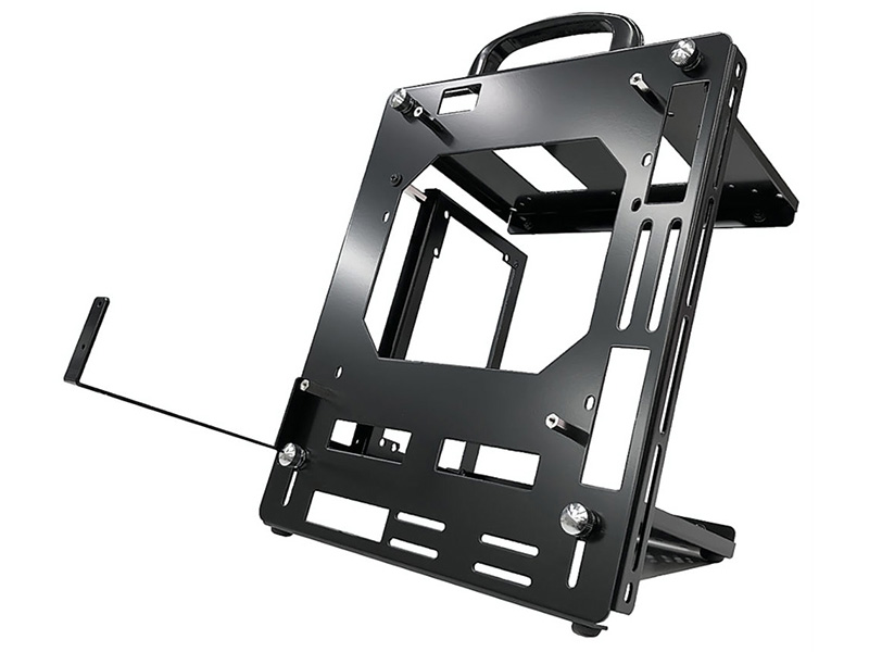 ブラックカラーの「2WAY ベンチテーブル mini-ITX」