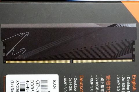 GIGABYTE AORUSブランドのDDR5-5200 16GBメモリ×2枚組が入荷 - AKIBA