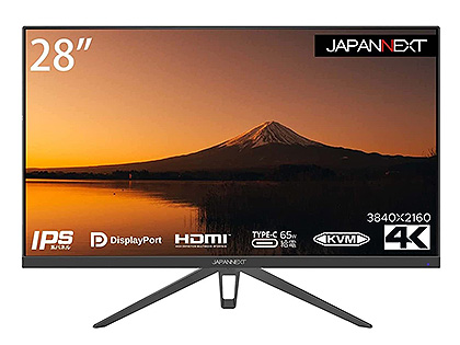 HDR対応の4Kモニター「JAPANNEXT JN-I28UR」がAmazon限定で発売、USB