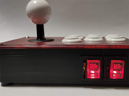 Nintendo Switchを“アーケード筐体風”にできるアケコン一体型