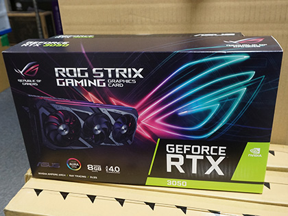 GeForce RTX3050 8GB 箱無し（補助電源不要のデスクトップ向けGPU 