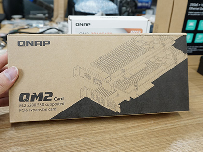 10GbEポート＋M.2 SSD増設のコンボカードがQNAPから、計2製品 - AKIBA