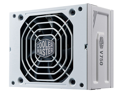 500W SFX電源 白色 モジュラー式 Cooler MasterのSFX電源「V SFX GOLD」にホワイトモデル、容量