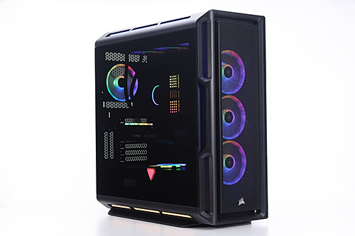 RGB LED×160個のタワー型ケース「CORSAIR iCUE 5000T RGB」、豪華な