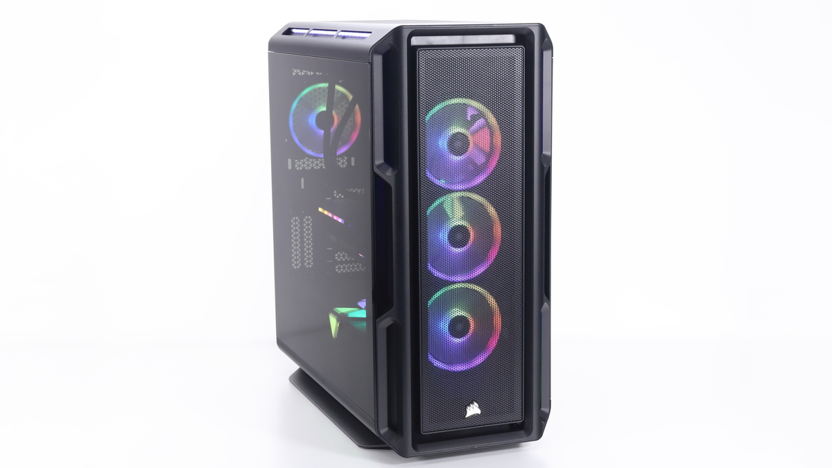 RGB LED×160個のタワー型ケース「CORSAIR iCUE 5000T RGB」、豪華な